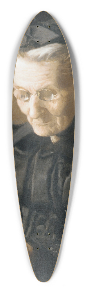 Thomas Eakins - Mrs. Mary Arthur 39.3 inch art pintail longboard deck