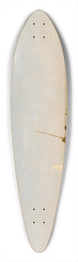 Thomas Eakins - Pushing for Rail 39.3 inch art pintail longboard deck