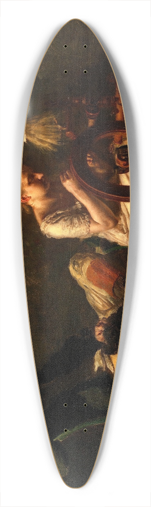 Thomas Eakins - The Courtship 39.3 inch art pintail longboard deck