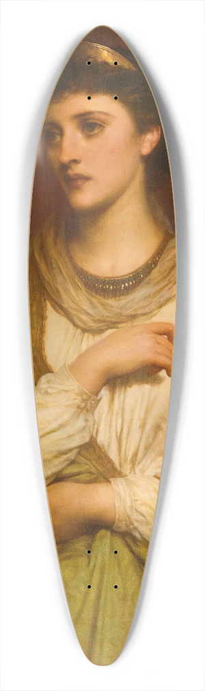 Thomas Francis Dicksee - A Roman Maiden 39.3 inch art pintail longboard deck