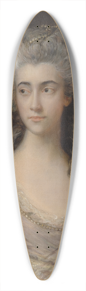 Thomas Gainsborough - Mary Heberden 39.3 inch art pintail longboard deck