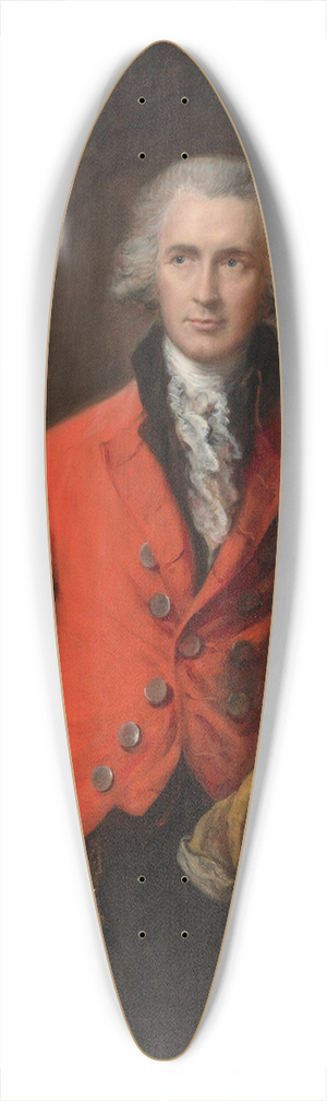Thomas Gainsborough - Mr Thomas Hibbert 39.3 inch art pintail longboard deck