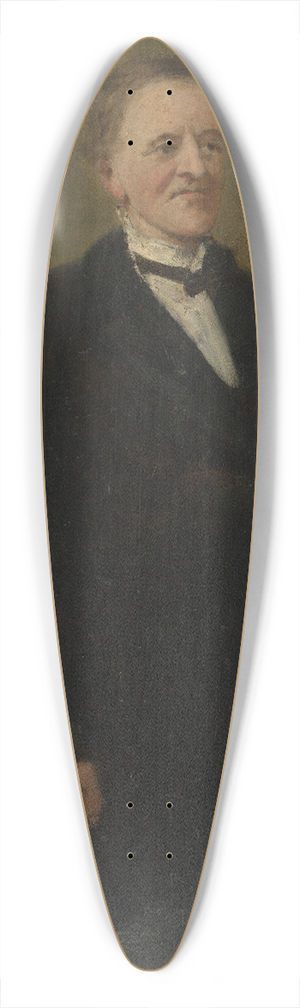 Thomas Hicks - Samuel Jones Tilden 39.3 inch art pintail longboard deck