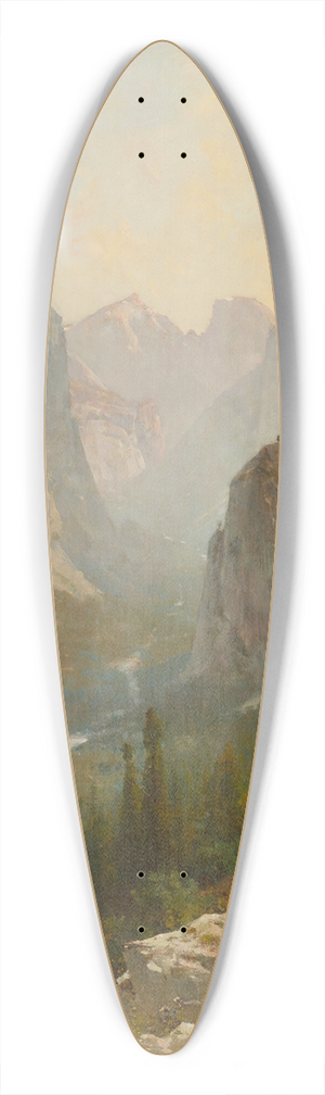 Thomas Hill - Yosemite Valley 39.3 inch art pintail longboard deck
