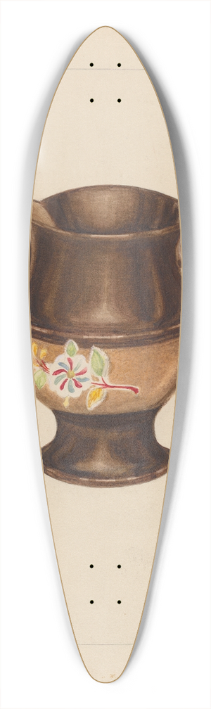 Thomas Holloway - Small Pitcher 39.3 inch art pintail longboard deck