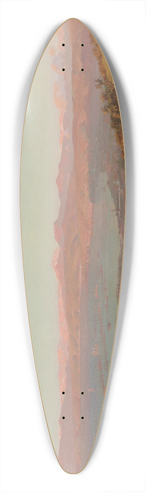 Thomas Jacques Somerscales - Valparaso 39.3 inch art pintail longboard deck