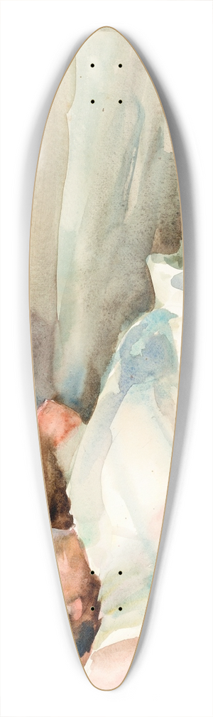 Thomas La Farge - S.O.D. 39.3 inch art pintail longboard deck