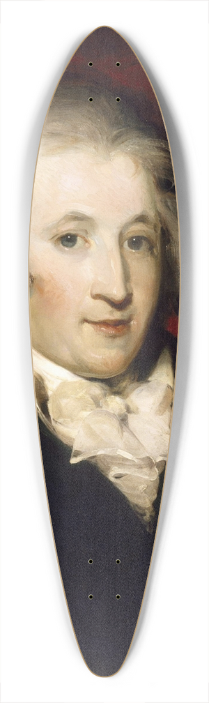 Thomas Lawrence - Edward Willes 39.3 inch art pintail longboard deck