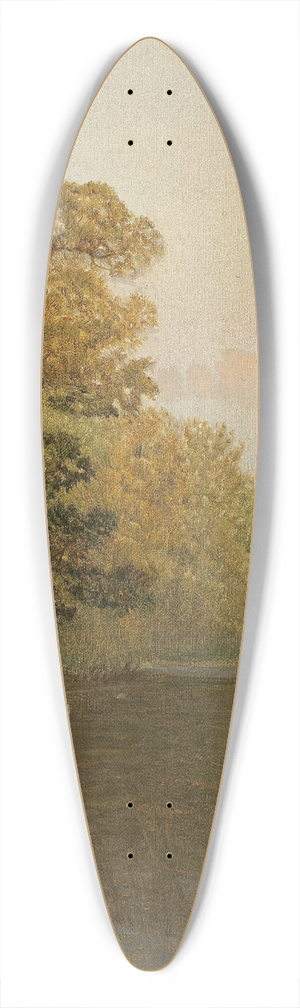 Thomas Leitner - Abend 39.3 inch art pintail longboard deck
