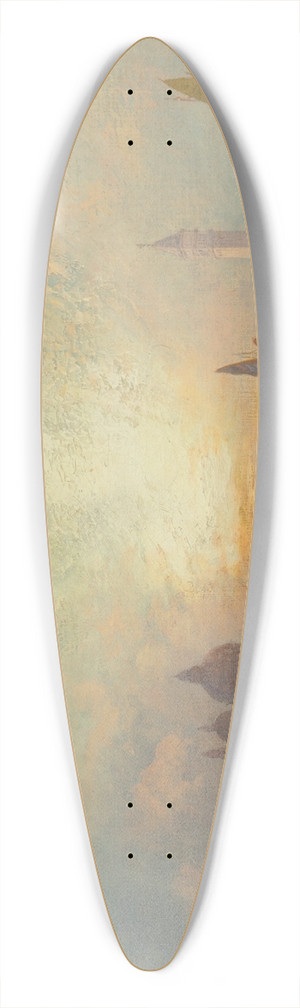 Thomas Moran - Venetian Scene 39.3 inch art pintail longboard deck