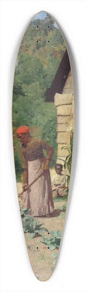 Thomas Pollock Anshutz - The Way They Live 39.3 inch art pintail longboard deck