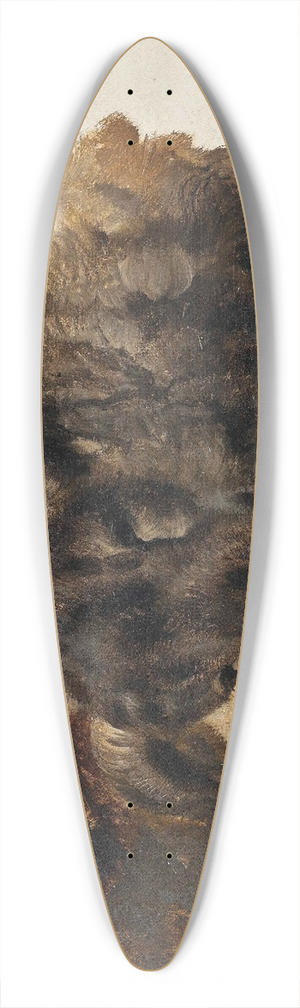 Thomas Sidney Cooper - Study Of A Rams Head 39.3 inch art pintail longboard deck