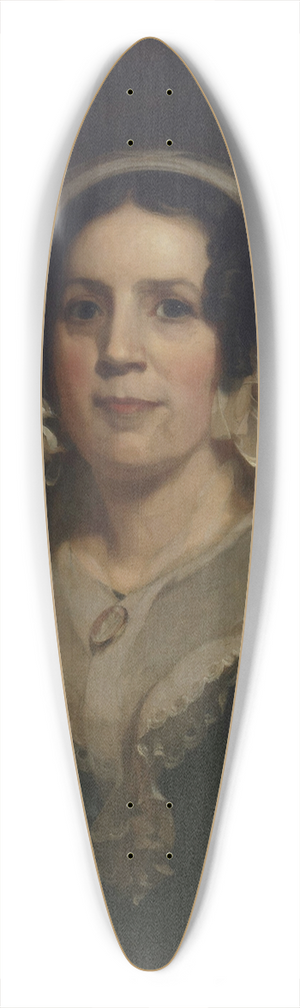 Thomas Sully - Catherine Fuller Potter, (Mrs. John Potter) 39.3 inch art pintail longboard deck