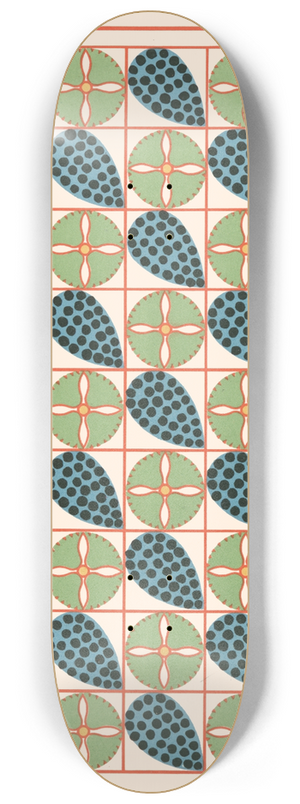 Gustave Jquier - 44. Plafond du Tombeau Damenemant (n 58) 8.25 inch art skate deck