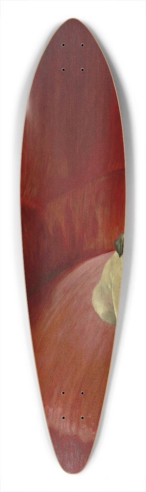 Thomas Theodor Heine - Siegfried 39.3 inch art pintail longboard deck