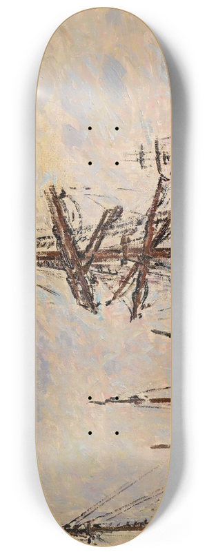 Gustave Loiseau - Bateaux  Quai Au Havre 8.25 inch art skate deck