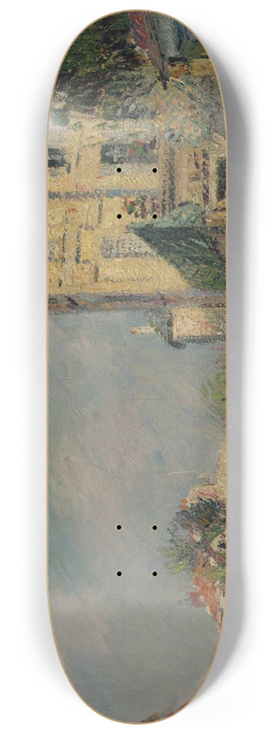 Gustave Loiseau - Environs de Paris 8.25 inch art skate deck