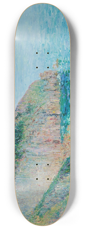 Gustave Loiseau - Falaises 8.25 inch art skate deck