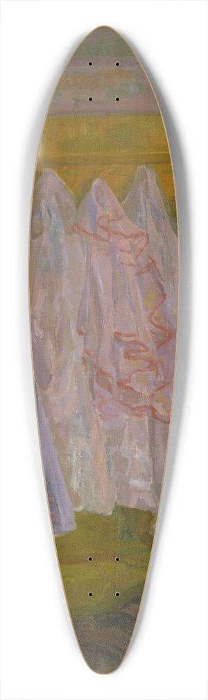 Thorvald Erichsen - Summer Dresses, interior from Seljord 39.3 inch art pintail longboard deck