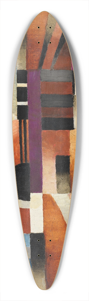 Thorvald Hellesen - Balalaika 39.3 inch art pintail longboard deck