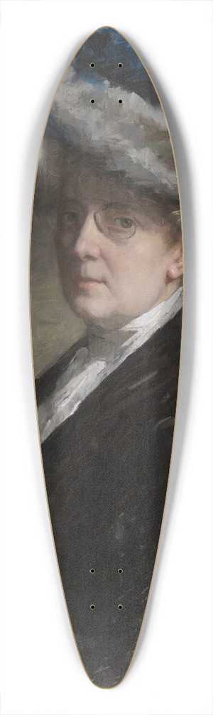 Thrse Schwartze - Self Portrait 39.3 inch art pintail longboard deck