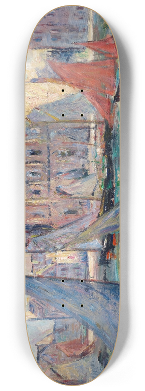 Gustave Loiseau - Les Martigues 8.25 inch art skate deck