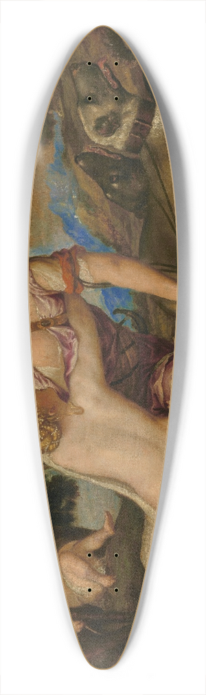 Titian - Venus and Adonis 39.3 inch art pintail longboard deck