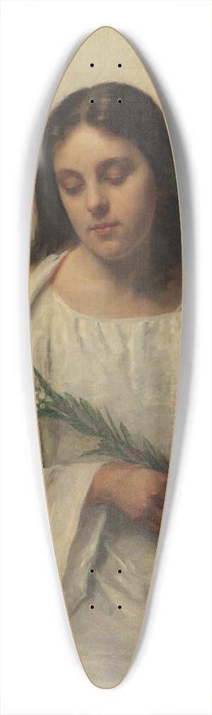 Tom Von Dreger - Friede 39.3 inch art pintail longboard deck