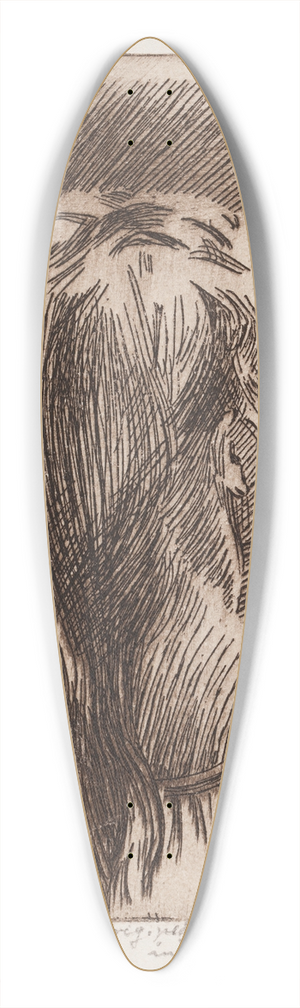 Torsten Wasastjerna - Tytn p 39.3 inch art pintail longboard deck
