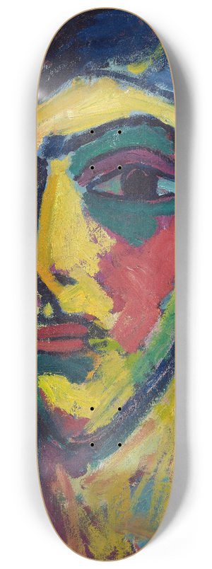 Alexej von Jawlensky - Head Of A Youth 8.25 inch art skate deck
