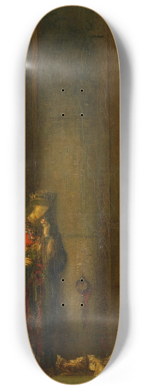 Gustave Moreau - Salome At The Prison 8.25 inch art skate deck