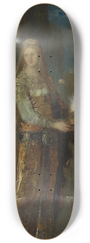 Gustave Moreau - Salome with the Head of John the Baptist 8.25 inch art skate deck