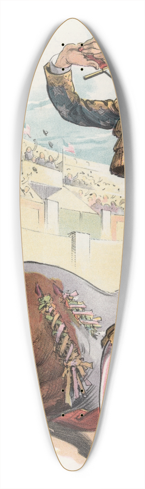 Udo Keppler - Ready for the next 39.3 inch art pintail longboard deck