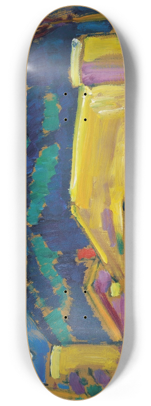 Alexej von Jawlensky - Landschaft mit Brcke 8.25 inch art skate deck