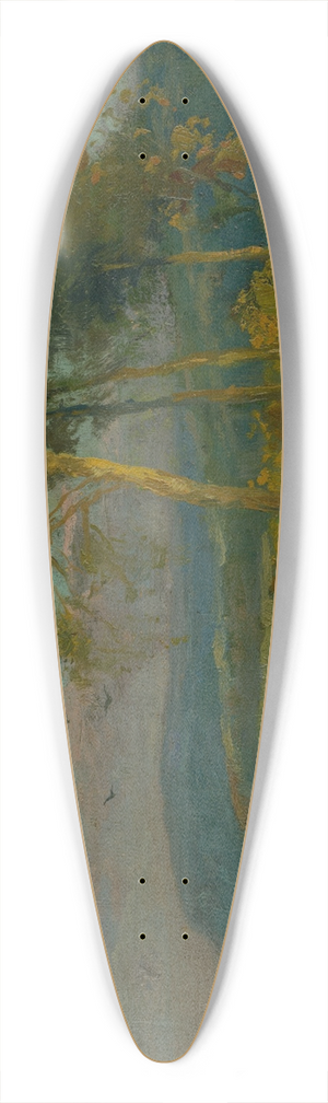 udovt ordk - Landscape from Turne 39.3 inch art pintail longboard deck