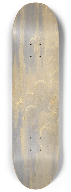 Gustav Friedrich Papperitz - Wolkenstudie 8.25 inch art skate deck