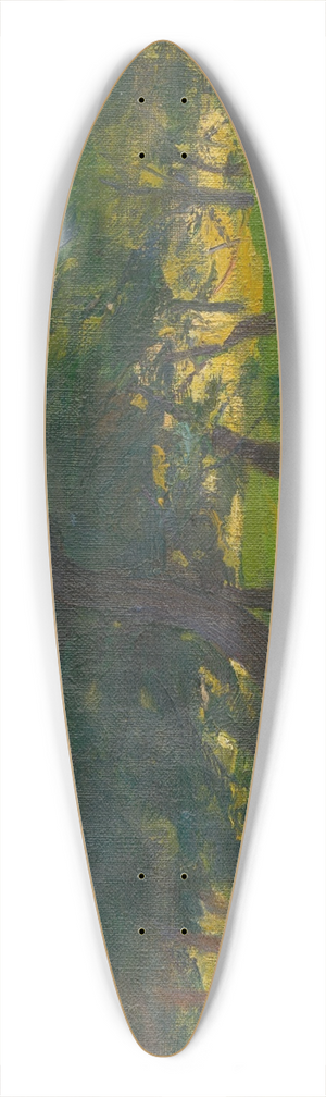 udovt Pitthordt - Landscape 39.3 inch art pintail longboard deck
