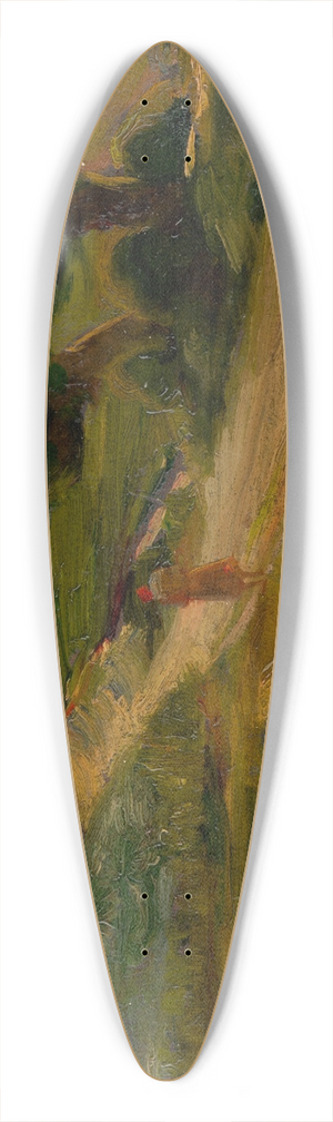 udovt Pitthordt - Lane 39.3 inch art pintail longboard deck
