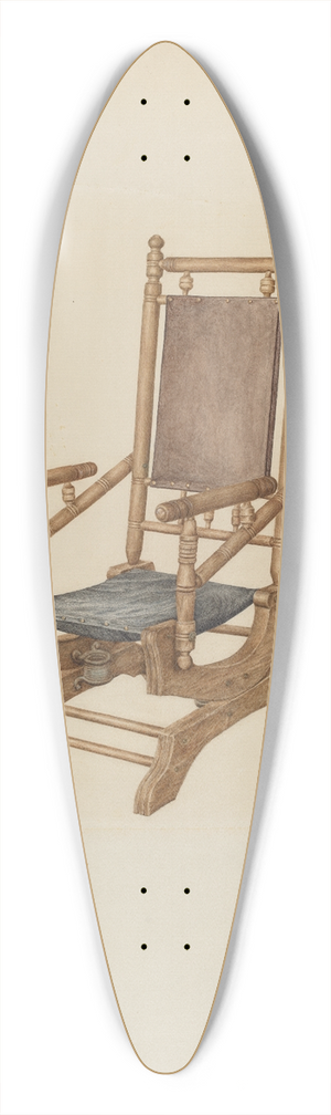 Ursula Lauderdale - Platform Rocker 39.3 inch art pintail longboard deck