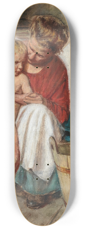 Gustav Igler - Nach dem Bade 8.25 inch art skate deck