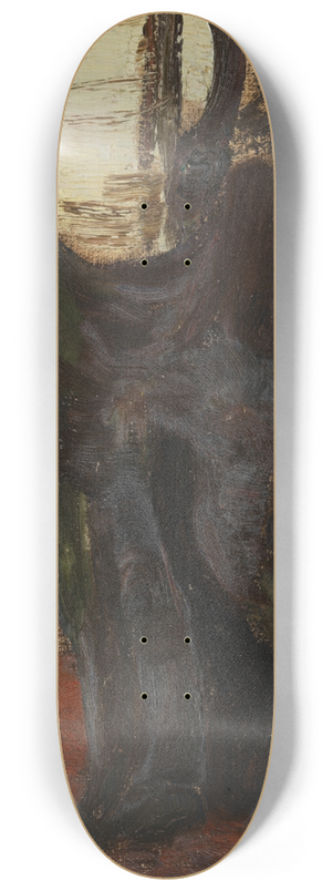 Gustav Kampmann - Baumstudie 8.25 inch art skate deck