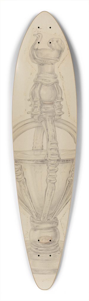 Van Silvay - Bottle 39.3 inch art pintail longboard deck