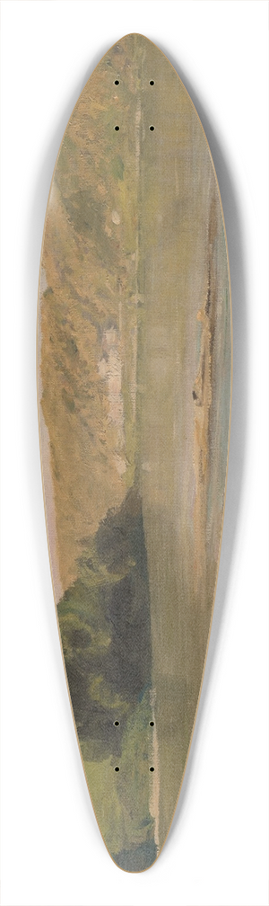 Vasily Dmitrievich Polenov - Oka river 39.3 inch art pintail longboard deck
