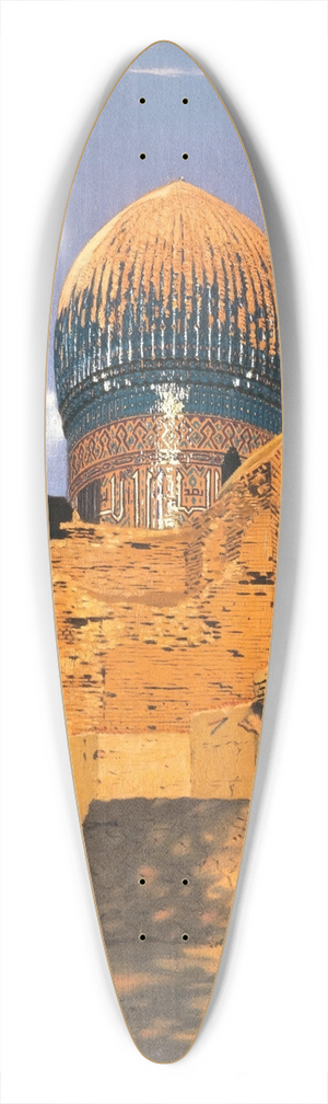 Vasily Vereshchagin - Gur Emir mausoleum. Samarkand 39.3 inch art pintail longboard deck