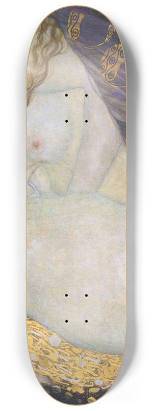 Gustav Klimt - Danae 8.25 inch art skate deck