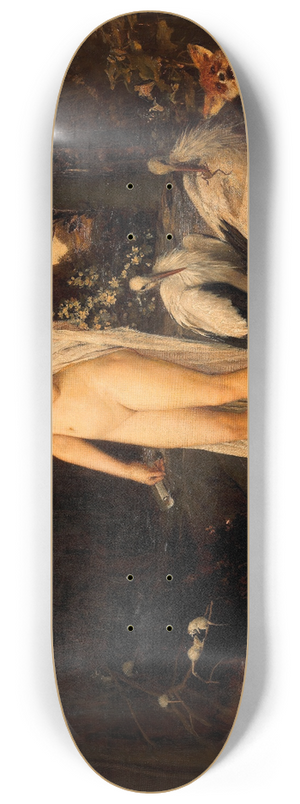 Gustav Klimt - Fabel 8.25 inch art skate deck