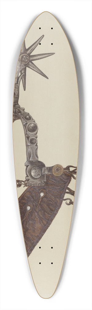 Vera Van Voris - Spur 39.3 inch art pintail longboard deck