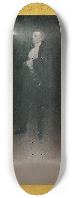 Gustav Klimt - Josef Lewinsky als Carlos in Clavigo 8.25 inch art skate deck