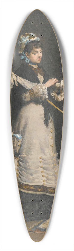 Victor Gabriel Gilbert - Aprs la visite 39.3 inch art pintail longboard deck