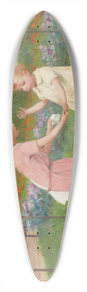 Victor Gabriel Gilbert - The Luxembourg Gardens 39.3 inch art pintail longboard deck
